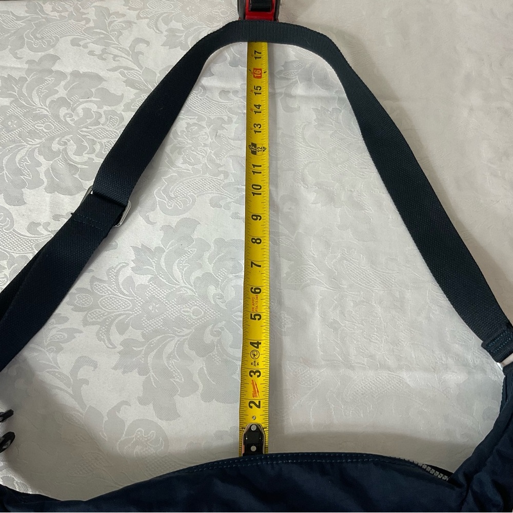 Kipling Crossbody Bag  Blue Nylon New Without Tags - Picture 9 of 9